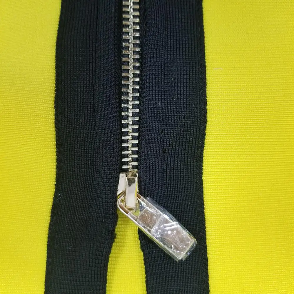 

Bodycon Bandage Dress Vestidos Women 2019 Autumn New Arrivals Yellow Sexy V Neck Long Sleeve Dress Celebrity Evening Party Dress