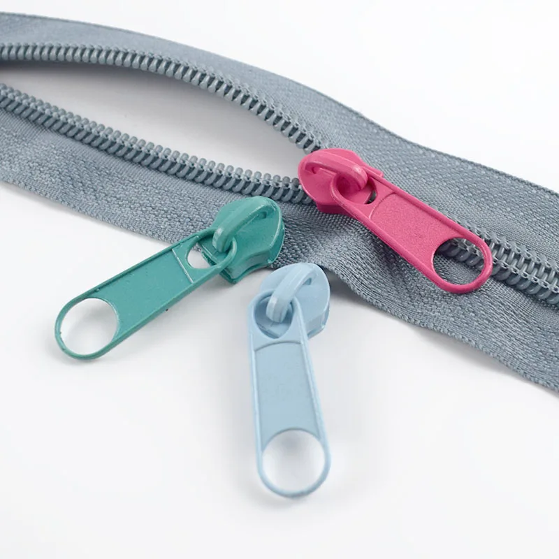 100 шт. экологичные 3 # слайдеры на молнии для нейлоновых сумок пододеяльник