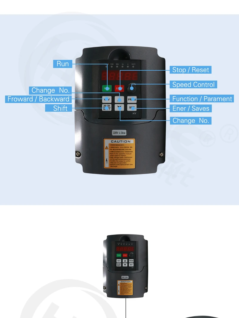 1.5kw пневматический шпиндель с воздушным охлаждением комплект VFD ER11 мукомольный Шпиндельный двигатель+ 1.5KW Инвертор+ 7 шт. ER11 Для CNC Route