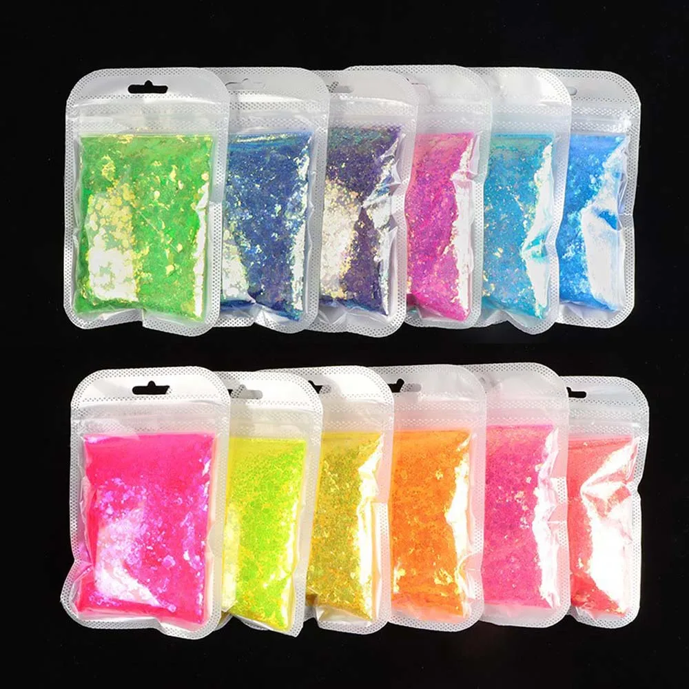 

Пигмент для лака для ногтей, ультратонкая акриловая пудра, симфоническая блестящая пудра, украшение для ногтей, блеск для ногтей