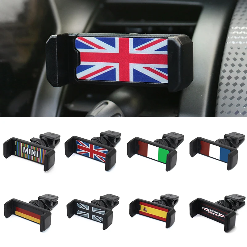 KJAUTOMAX для Mini Cooper R50 R52 R53 GPS R54 R55 R56 флаг стильный держатель телефона R60 R61 F55 F56|Стойка