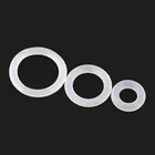 Прозрачные силиконовые уплотнительные кольца Rubbe различных размеров, Термостойкое уплотнение, 1020 шт.