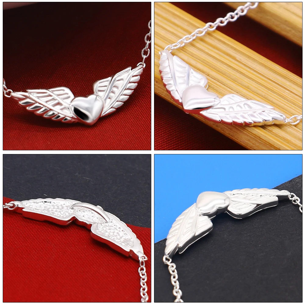 Богемное простое новое ожерелье из натурального серебра женская изысканная