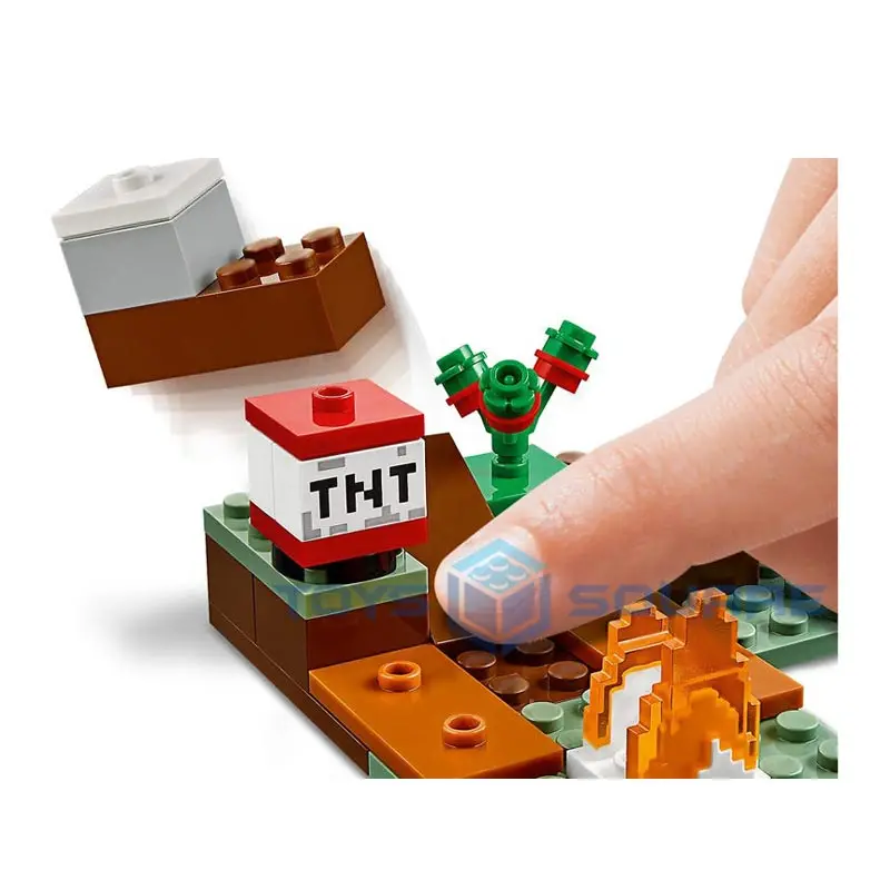 

The Taiga Adventure Model Building Blocks With My World Action Figures Bricks Set Gifts Educational Toys For Children