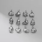 Короче спереди и длиннее сзади) Paulina С наилучшими пожеланиями китайский моторных лодок серебряные бусины 925 пробы Подвески Fit DIY ювелирные изделия подарок фурнитура для браслетов