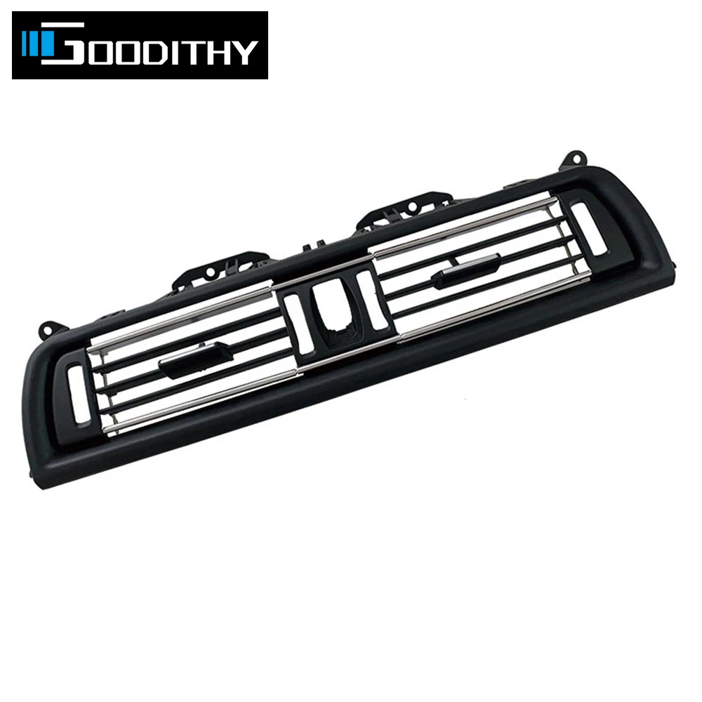 Решетка вентиляционного отверстия переднего ряда с хромированной пластиной для