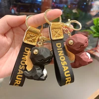 creative cartoon dinosaur creative keychain cute pendant small gift bag hanging gift doll key chain