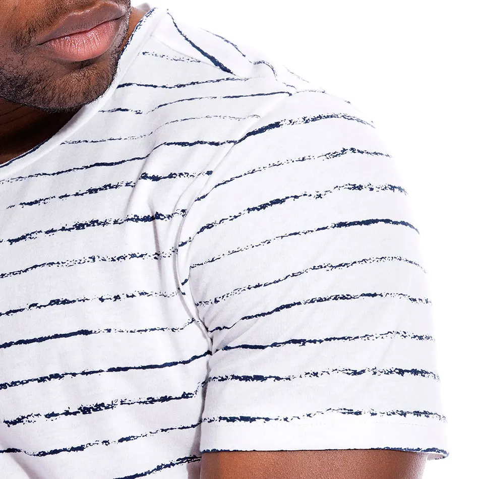 Мужская футболка с полосками зебры черно белая полосатая для мужчин