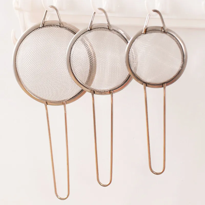 1 шт. Высококачественная сетка из нержавеющей стали сито для масла муки дуршлаг