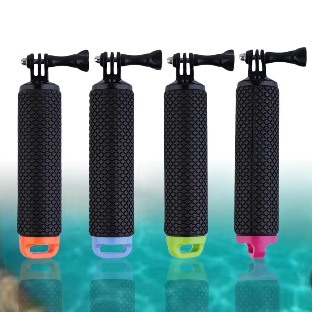 Small Size and Lightweight Durable Metal Shaft Floating Grip Selfie Rod Buoyancy Camera Handle Mount Stick For GoPro Hero | Электроника