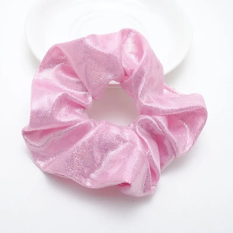 Pink 6 piece 6 шт., новинка, женские резинки для волос, блестящая резинка для волос, нормальный размер, резинка для волос, модный подарок, аксессуары для волос - Цвет: Pink 6 piece