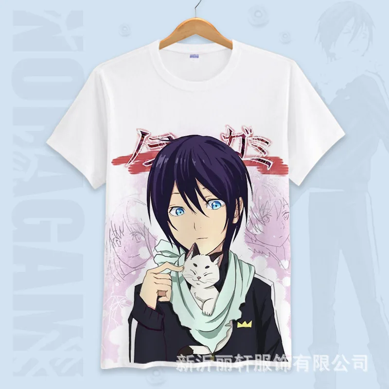 Футболка для косплея Нора Noragami летняя футболка мужчин и женщин модные футболки с