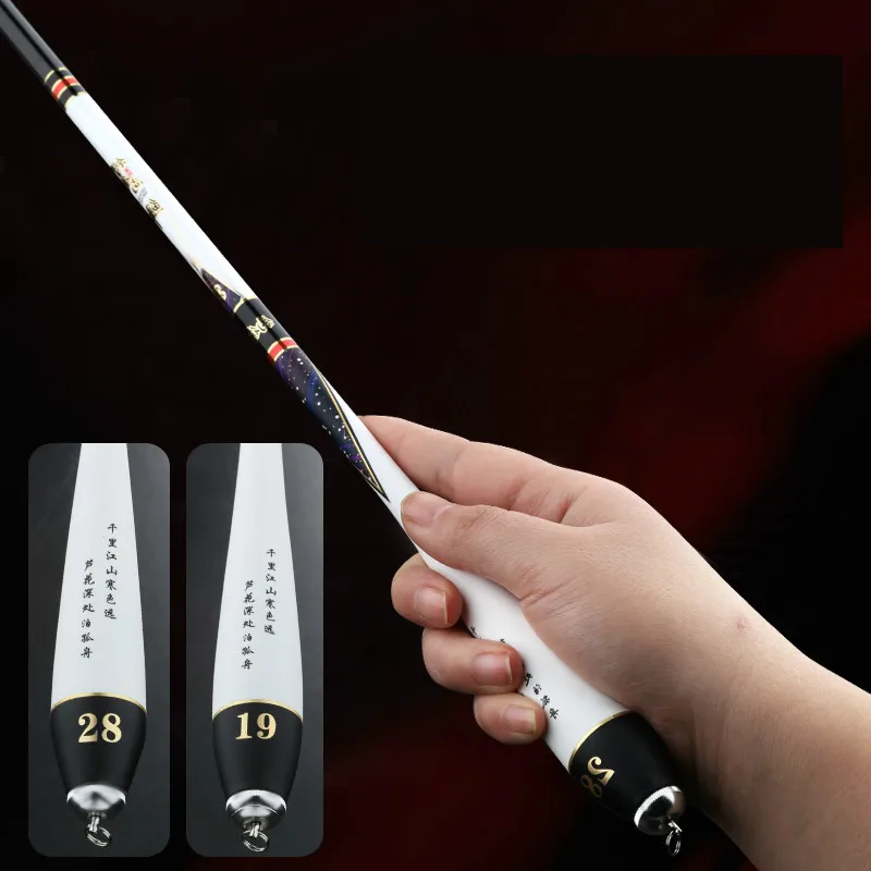 2.7M-6.3M Carp Fishing Rod Carbon Fiber Taiwan Wedkarstwo Olta Hand Pole 28/19 Tune Fishing Sticks Canne Vara De Pesca enlarge