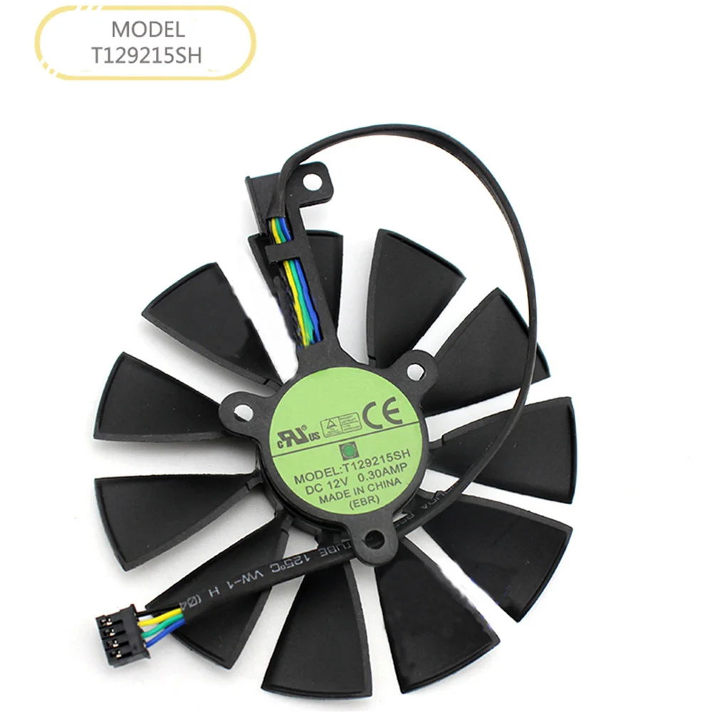FDC10U12S9 C/T129215SH для ASUS RTX2080 2070 2060 запасная часть охлаждающий вентилятор видеокарты DC