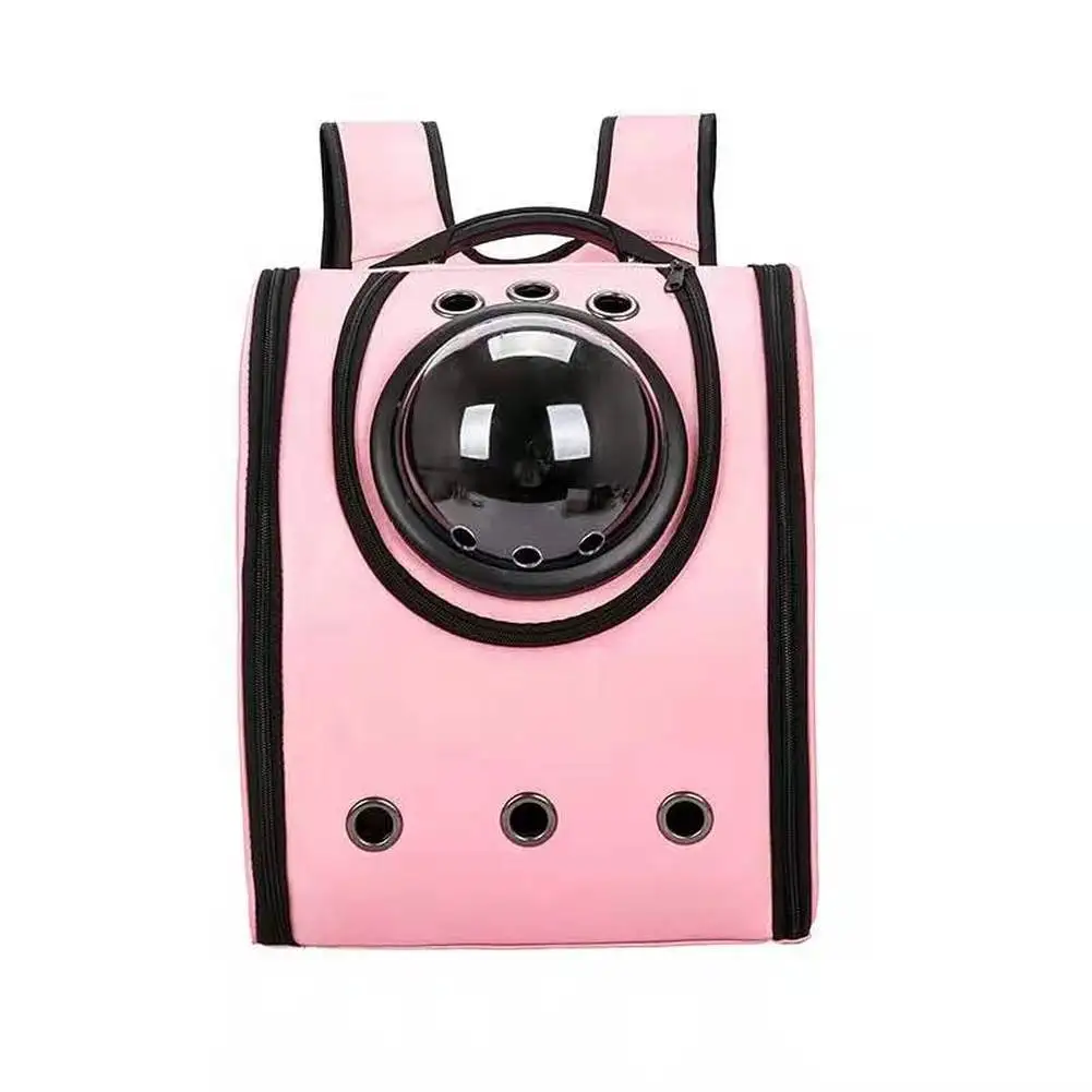 Сумка переноска для кошек и собак прозрачный рюкзак астронавтов из