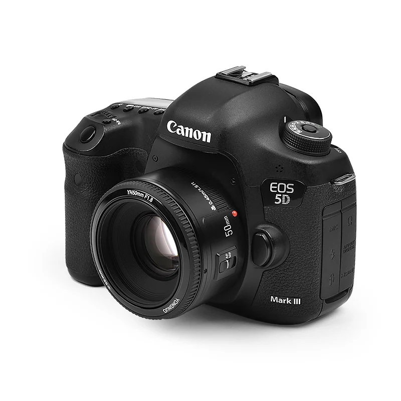 

YONGNUO 50mm F1.8 Camera Lens YN50mm F1.8C AF MF Full Frame Lens For Canon Cameras For Canon EF 750D 800D 650D 5D Mark II 1DX
