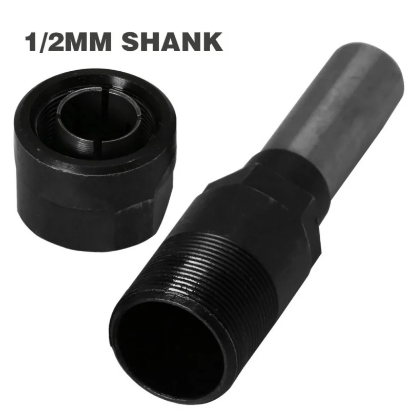 Хвостовик 1/4 дюйма/1/2 дюйма/8 мм хвостовик фрезы Удлинительный стержень цанговый