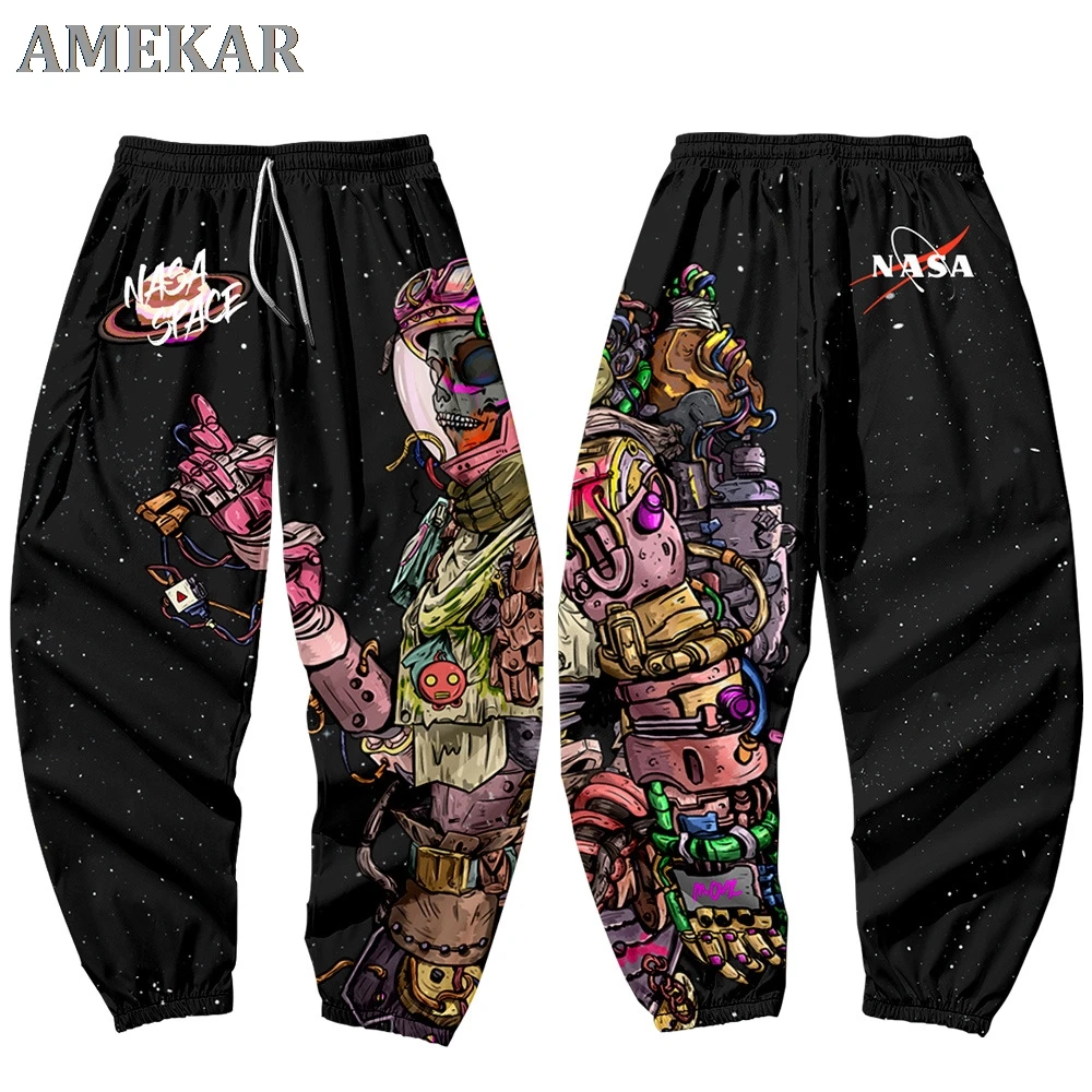 Брюки карго мужские длинные джоггеры с несколькими карманами штаны большие