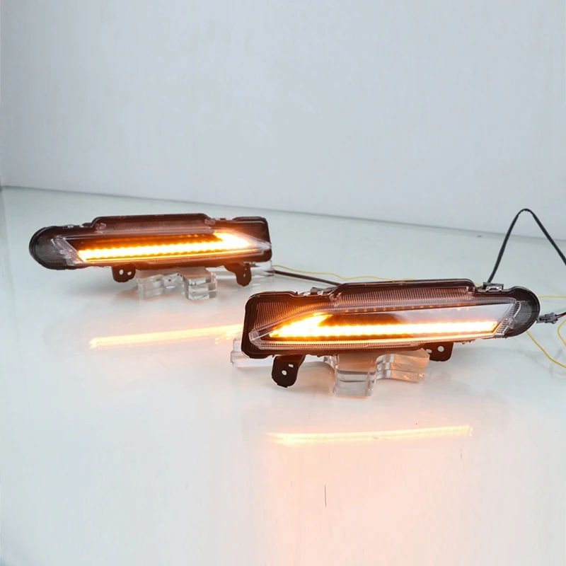 

Car DRL Daytime Running Light LED Daytime Running Light Turn Signal Light for Toyota Yaris 2017-2019