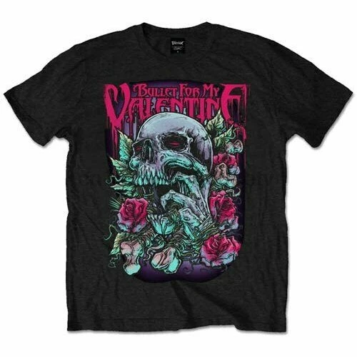 

Bullet For My Valentine Skull Red Eyes T-Shirt - NEW OFFICIAL
