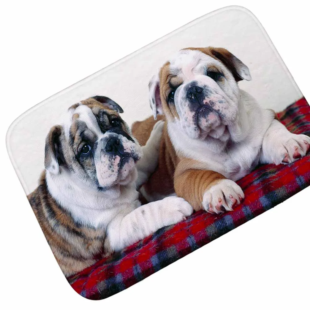 Zeegle коврик с принтом животных удобный для гостиной нескользящий мягкий входной