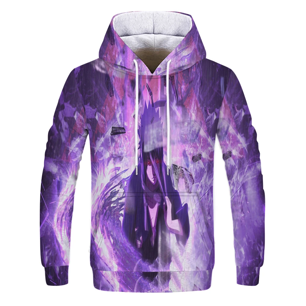 

Anime character autumn and winter men's and women's fashion sweater streetwear thickening personality hoodie 3D printing