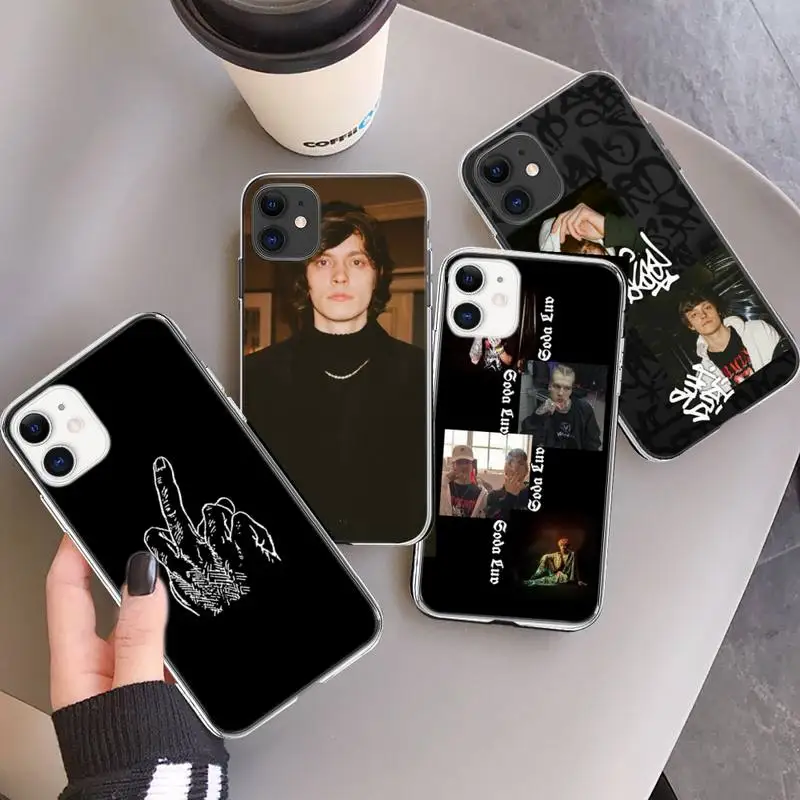 

og buda Russian rappers Phone Case Transparent for iPhone 6 7 8 11 12 s mini pro X XS XR MAX Plus