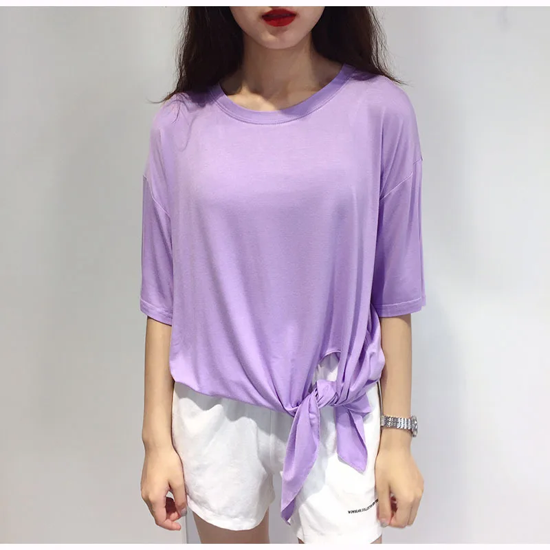 

2021 new high quality T-shirt solid T-shirt