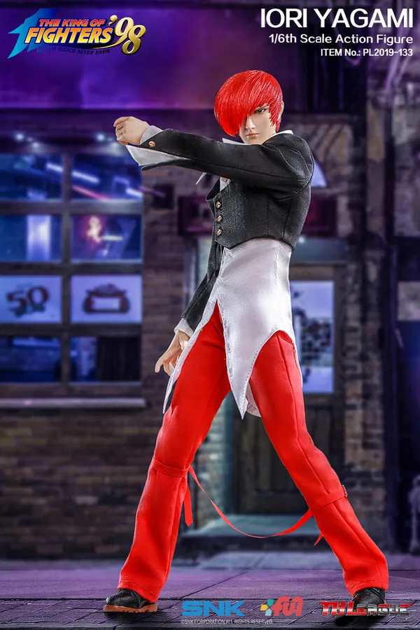Soldier Phicen 1/6 масштаб Iori Yagami Король бойцов экшн игрушечная фигурка-модель для детской игрушки