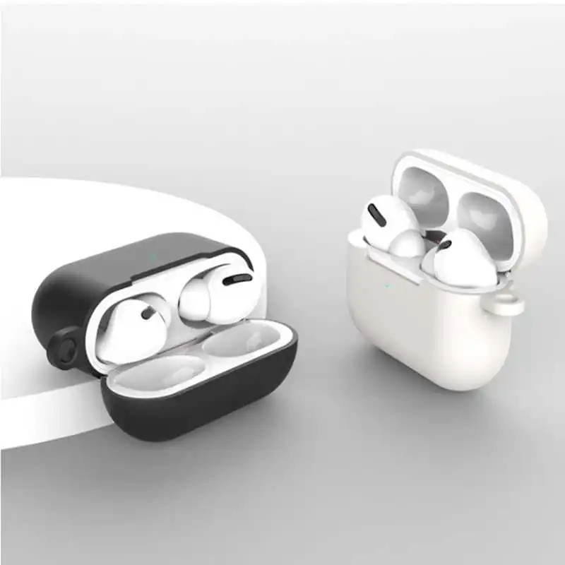 

Case For Apple Airpods pro Case earphone accessories wireless Bluetooth headset silicone Apple Air Pod Pro cover airpods case