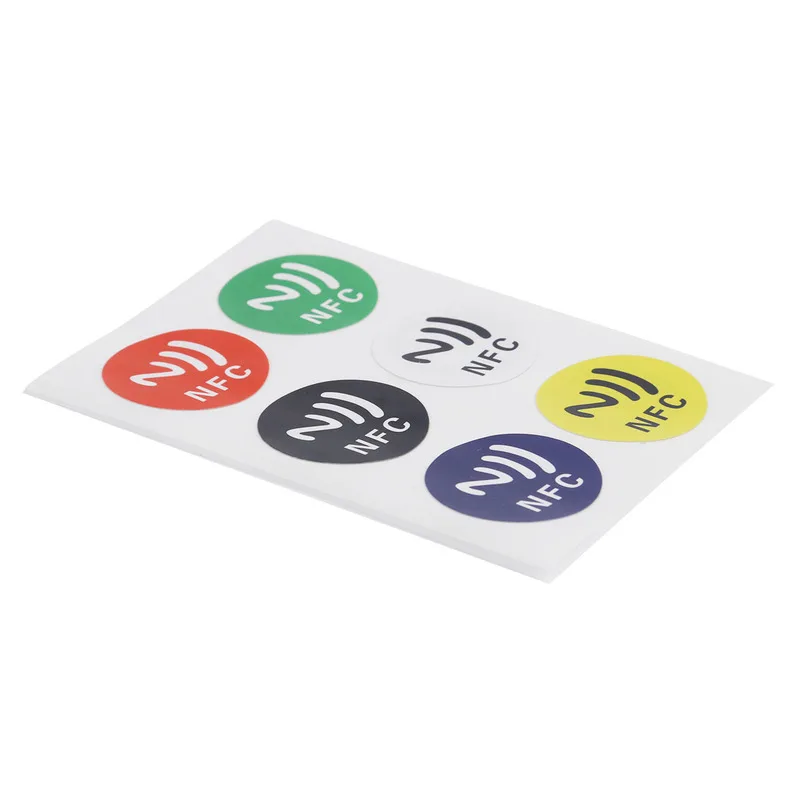 NFC этикетки стикер s NTAG213 rfid метки клейкие наклейки универсальные Ntag213 метка для