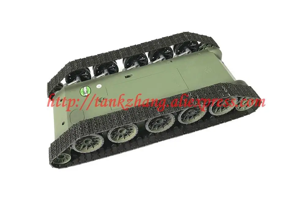 HENGLONG 3909/3909-1 RC Танк Россия T-34/85 1/16 Запасные части № Chassic с металлической рукояткой/колесами/пластиковая гусеница-версия 6,0