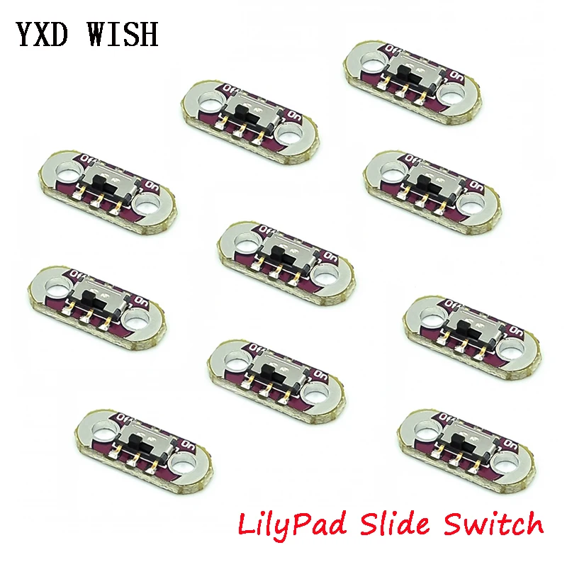 10 шт. скользящий переключатель LilyPad AYZ0202 сенсорные переключатели для arduino набор