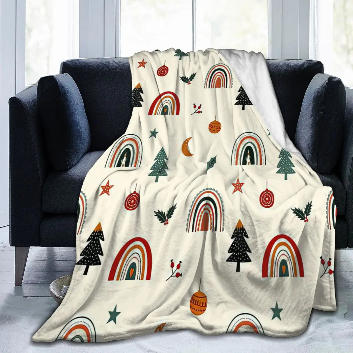 

Cartoon animal blanket blanket plaid jigsaw sublimation cartoon bedding flannel children's and adult bedroom decor