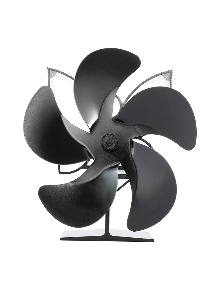 Черный камин с 5 лезвиями из алюминиевого сплава | Обустройство дома