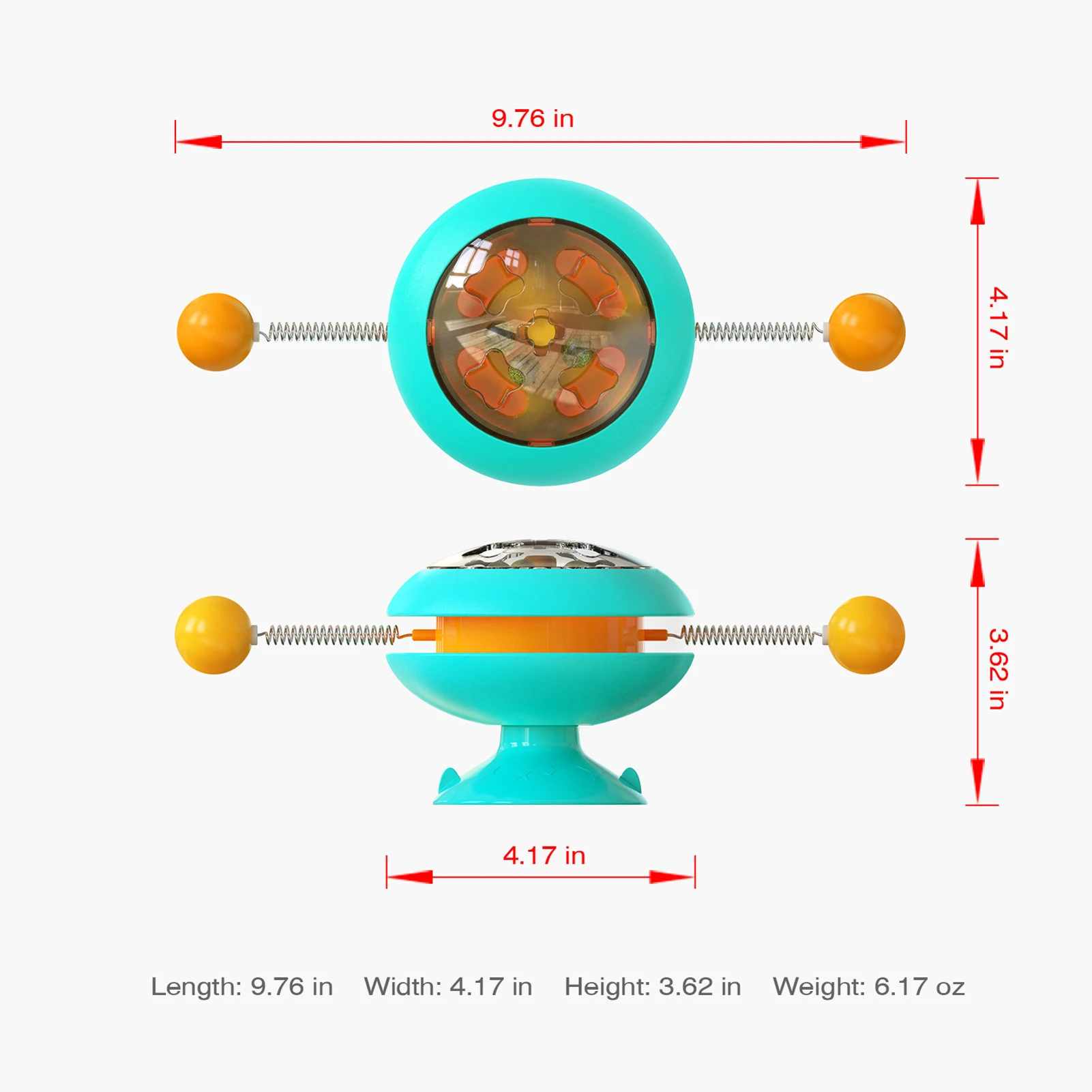

cat toy Turntable Multifunctional funny cat stick cat funny catnip ball pet Rattle Swing ball safe non-toxic sucker fixed