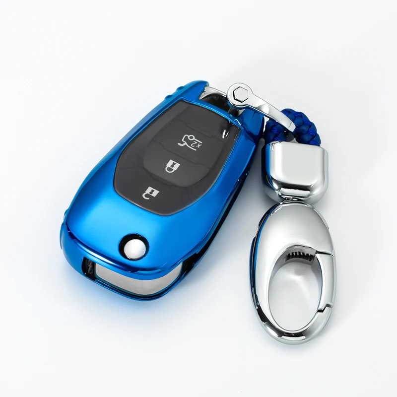 Новинка ТПУ Мягкий силикагелевый чехол для автомобильного ключа с полным