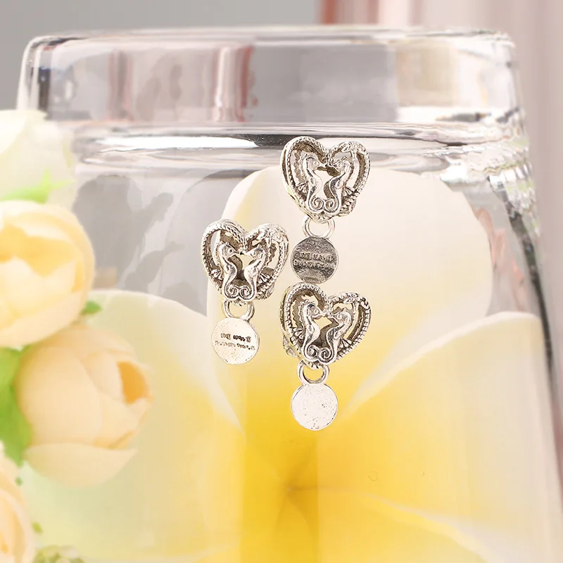 Полые подвеска в виде морского конька ювелирные изделия из бисера подходят pandora