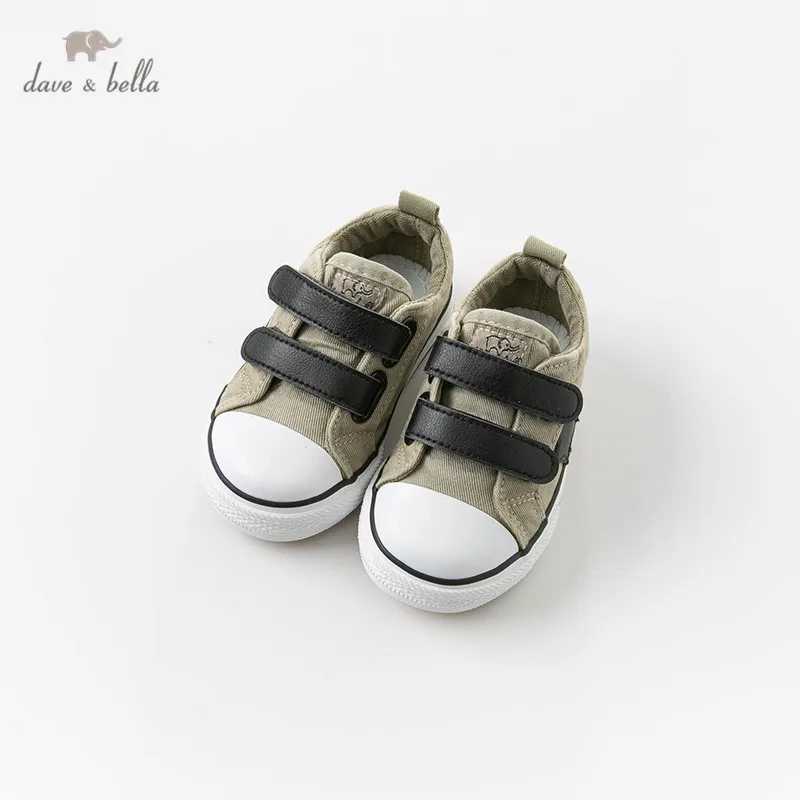 Демисезонная парусиновая обувь для маленьких мальчиков DB12844 Dave Bella повседневные