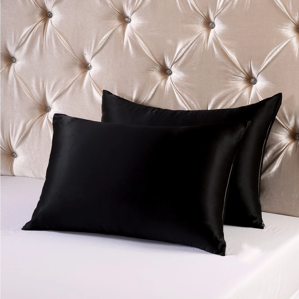 Двухсторонняя шелковая имитация рождественской наволочки сатиновая наволочка