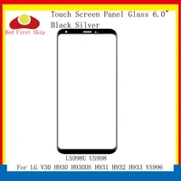 10pcslot touch screen for lg v30 h930 h930ds h931 h932 h933 vs996 ls998u us998 touch panel front outer v30 lcd glass lens