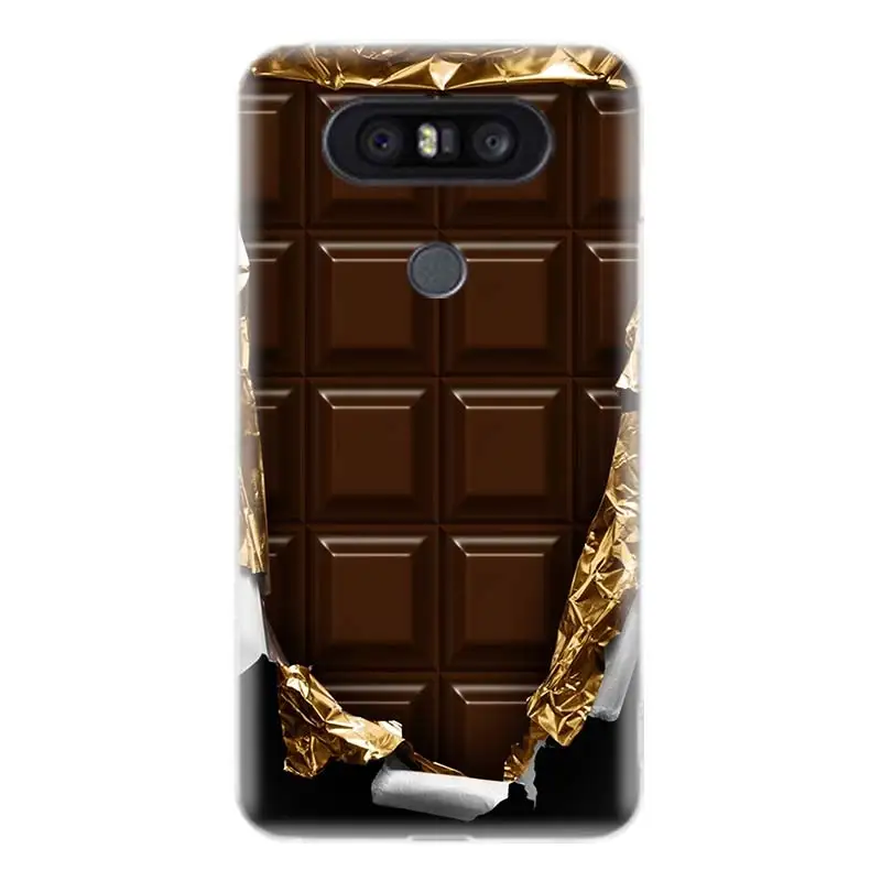 Alenka Gold Chocolate Cover Phone Case For LG V40 G6 G7 Q6 Q8 Q7 G5 G4 V30 V20 V10 K8 K10 2018 2017 Luruxy Coque Cases | Мобильные
