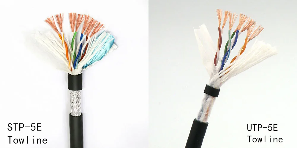 Буксирный кабель Cat5e для Ethernet высокогибкий(специальный кабель) цепной провод(STP/UTP-5E
