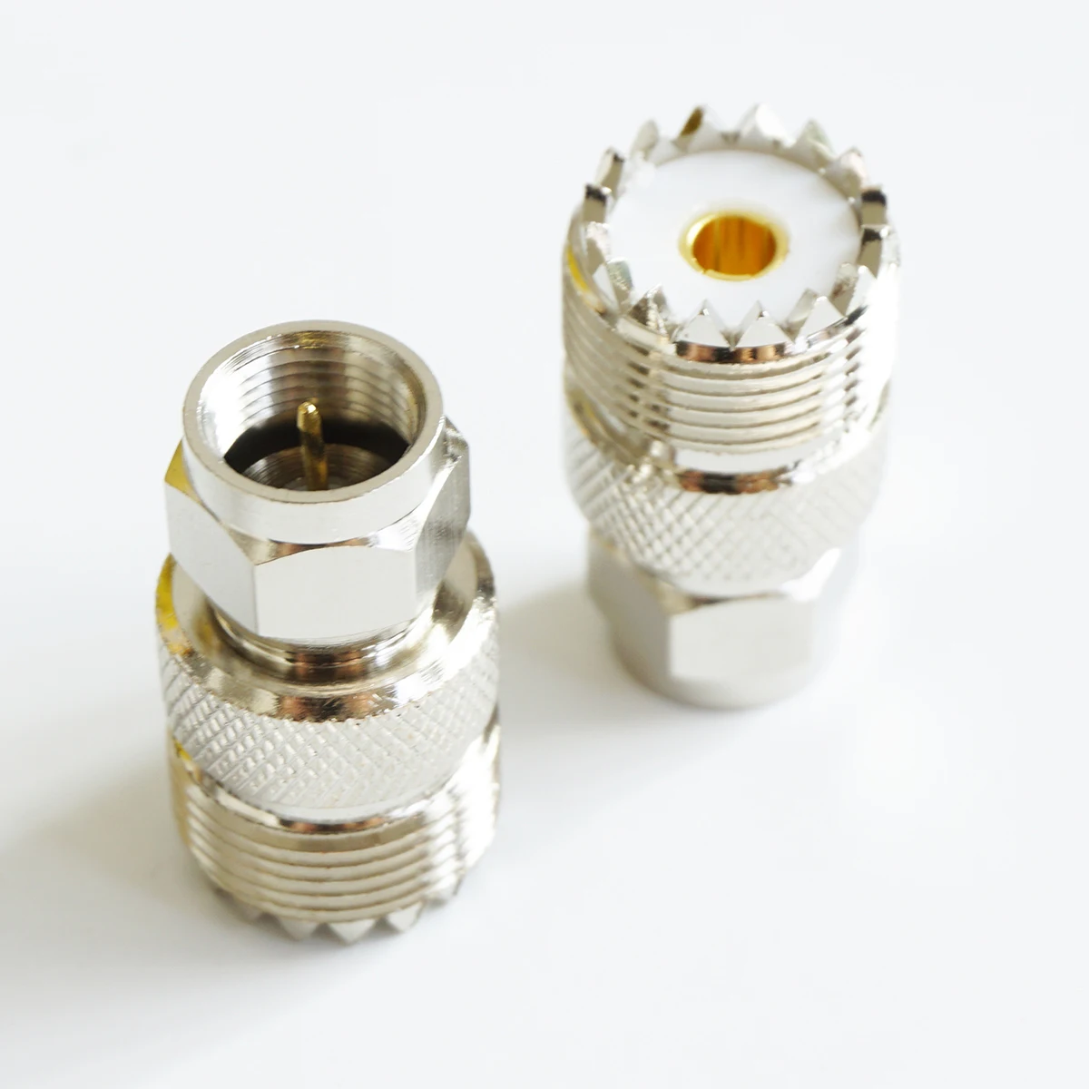 1X шт PL259 PL-259 SO239 так-239 UHF Женский объектив Nikon F штекер ТВ Латунь Прямой высокого