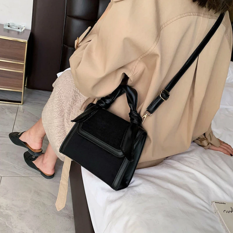 Сумки через плечо женская элегантная мини-сумка из искусственной кожи в стиле