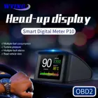 WYING OBDII Автомобильный бортовой компьютер T600 Автомобильный цифровой GPS OBD2 OBD Спидометр дисплей Температура воды обмин датчик