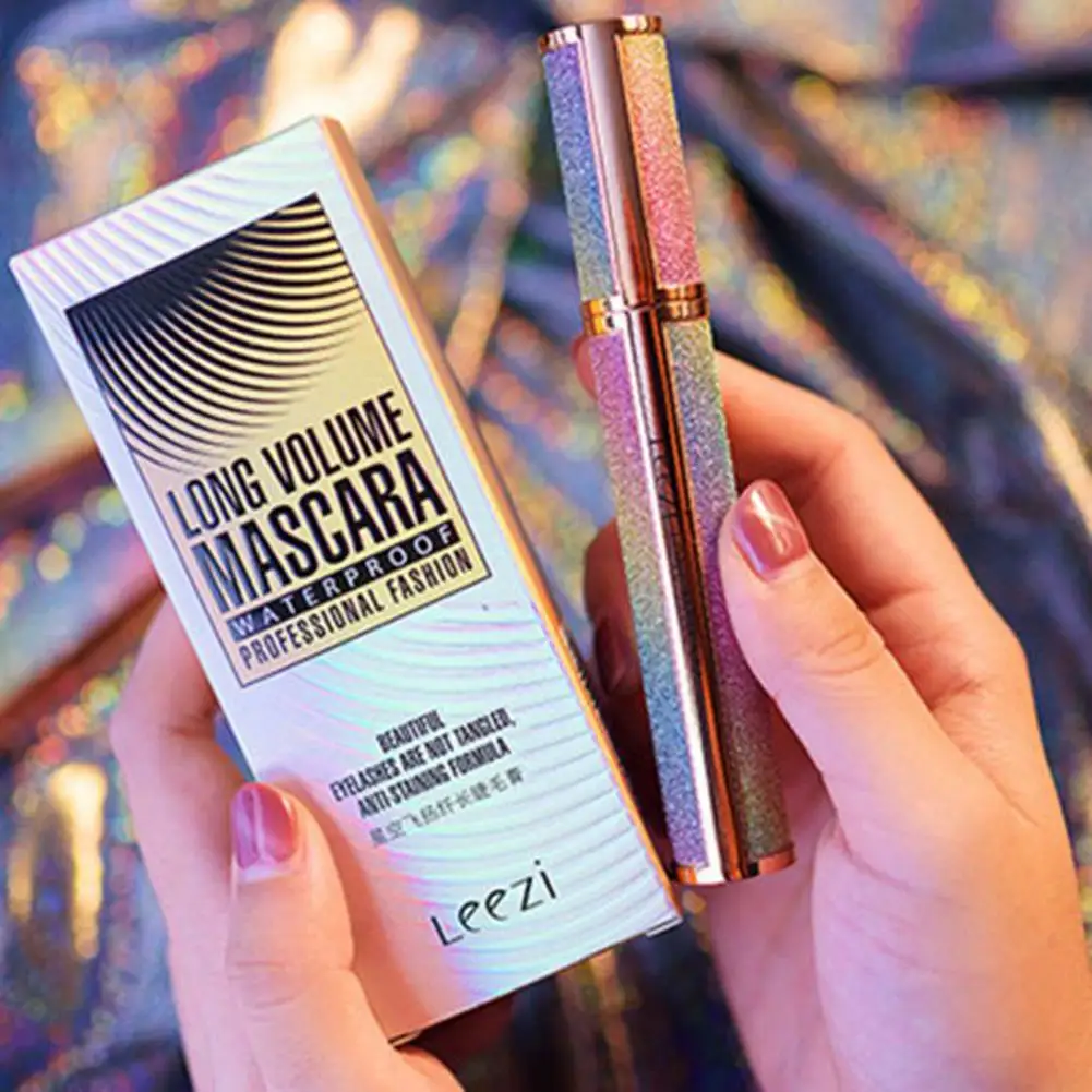 

4D Fluffy Volume Mascara Makeup 4D Silk Fiber Lash Mascara Waterproof Rimel 3d Mascara Extension Thick Long Curling Eyelash