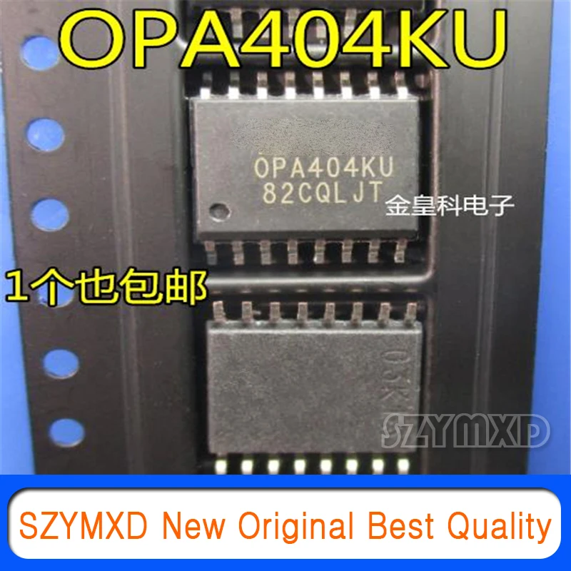 

5Pcs/Lot New Original OPA404KU OPA404 SOP16 four-way high-speed Precision Differential Operational Amplifier Chip In Stock