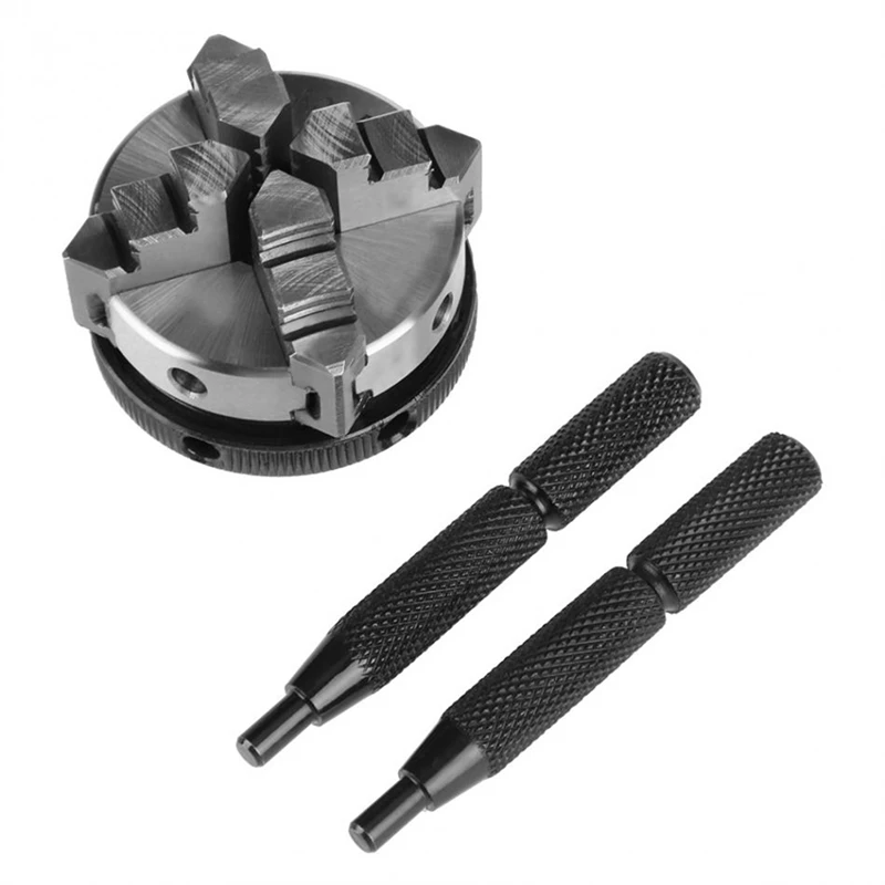 4-кулачковый самоцентрирующийся токарный патрон 50 мм металлический M14 Резьбовое