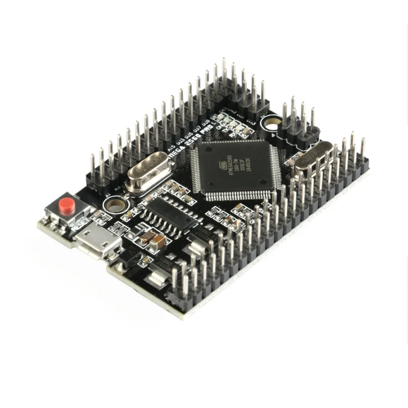 Микросхема с штыревыми разъемами Micro Usb MEGA 2560 PRO Embed CH340G/ATMEGA2560-16AU Chip совместимая